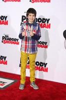 los angeles, 5 mars - joshua rush på mr peabody and sherman-premiären på byteatern den 5 mars 2014 i Westwood, ca. foto