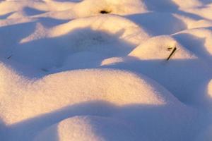 drivor från snö foto