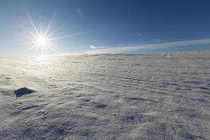 snö efter snöfall foto