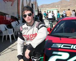 los angeles, 21 feb - nathan kress vid grand prix av Long Beach pro kändistävlingsträning på willow Springs International Raceway den 21 mars 2015 i Rosamond, ca. foto