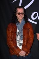 los angeles, 20 nov - geddy lee of rush vid ceremonin där rush tas in på guitar Centers rockwalk på guitar Center den 20 november 2012 i los angeles, ca. foto