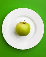 grönt äpple foto