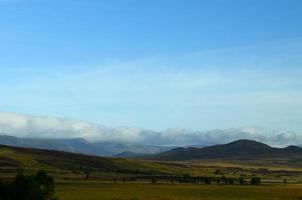 naturskön utsikt över cairngorms nationalpark i Skottland foto