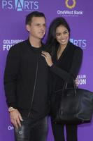 los angeles, 15 nov - rob dyrdek, bryiana noelle flores på express yourself 2015 presenterad av ps arts at the barker hanger den 15 november 2015 i santa monica, ca foto