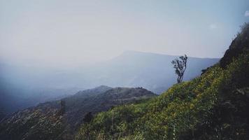 landskap naturlig utsikt himmel berg. bergsutsikt .asia tropical. landskap berg natur. thailand foto