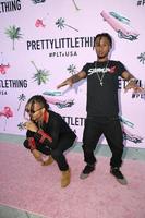 los angeles, 7 juli - rae sremmurd, swae lee, slim jimmy vid lanseringen av den vackra lilla saken i privatbostaden den 7 juli 2016 i los angeles, ca. foto