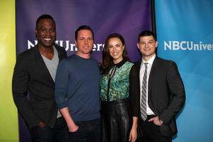 los angeles, 15 jan - kevin daniels, kevin bigley, jessica mcnamee, michael mosley på nbcuniversal kabel tca vintern 2015 på ett langham huntington hotel den 15 januari 2015 i pasadena, ca. foto