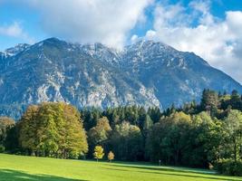 vacker landskapsvy över Tyskland foto