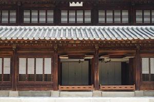 ett traditionellt hus i seoul, korea foto