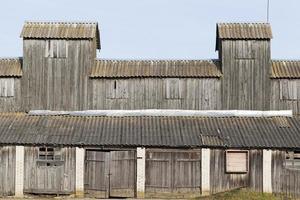 gammal övergiven byggnad foto