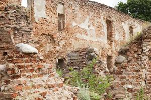 ruiner av en gammal fästning foto