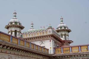 janakpur dhaam övre halvan bild födelsepalatset i sita mata i nepal foto