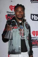 los angeles, 3 april - fetty wap på iheart radio music Awards 2016 pressrum på forumet den 3 april 2016 i Inglewood, ca. foto