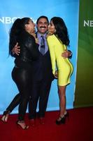 los angeles, 7 januari - asa soltan rahmati, reza farahan, lilly ghalichi deltar på nbcuniversal 2013 tca winter press tour på langham huntington hotel den 7 januari 2013 i pasadena, ca. foto