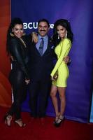 los angeles, 7 januari - asa soltan rahmati, reza farahan, lilly ghalichi deltar på nbcuniversal 2013 tca winter press tour på langham huntington hotel den 7 januari 2013 i pasadena, ca. foto