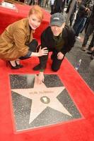 los angeles, 10 dec - bryce dallas howard, ron howard vid ron howard stjärna på Hollywood walk of fame på hollywood blvd den 10 december 2015 i los angeles, ca. foto