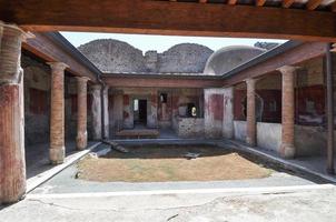 pompeii arkeologiska plats i pompeii foto