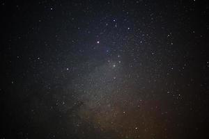 en vidvinkelvy av Antares-regionen av Vintergatan, galaktiskt centrum av Vintergatans galax foto