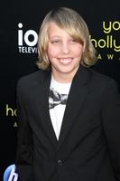 los angeles, 20 maj - Ryan lee anländer till 2011 års Young Hollywood Awards på club nokia at la live den 20 maj 2011 i los angeles, ca. foto