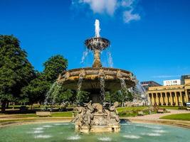 hdr schlossplatz slottstorget stuttgart foto