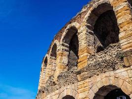 hdr verona arena romersk amfiteater foto