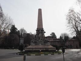 Kriminaliska krigsminnesmärke i Turin foto