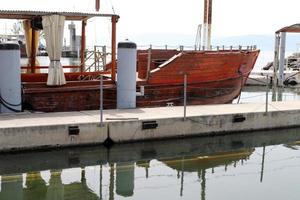 sjöplats för båtar och yachter foto