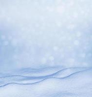 bakgrund. vinterlandskap. snöns struktur foto
