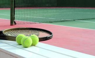 tennisbana. foto