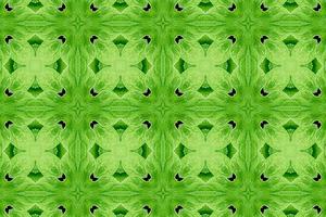 grön abstrakt texturerad bakgrund, symetriska former foto