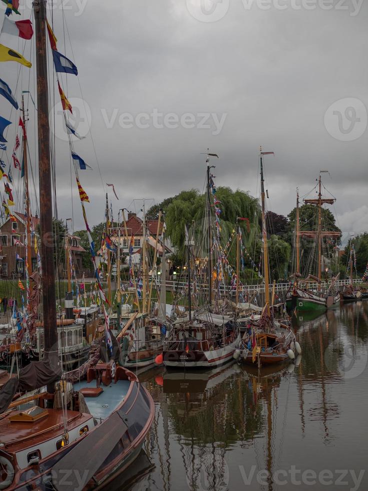 de haven van carolinensiel foto