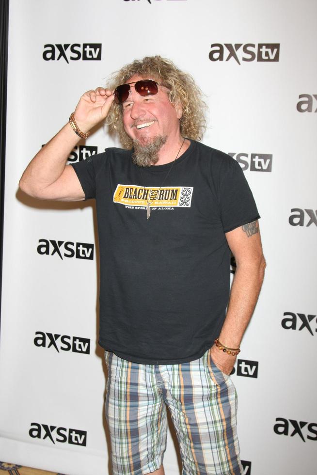 los angeles, 8 jan - sammy hagger bij de axs tv winter 2016 tca cocktailparty in het langham huntington hotel op 8 januari 2016 in pasadena, ca foto