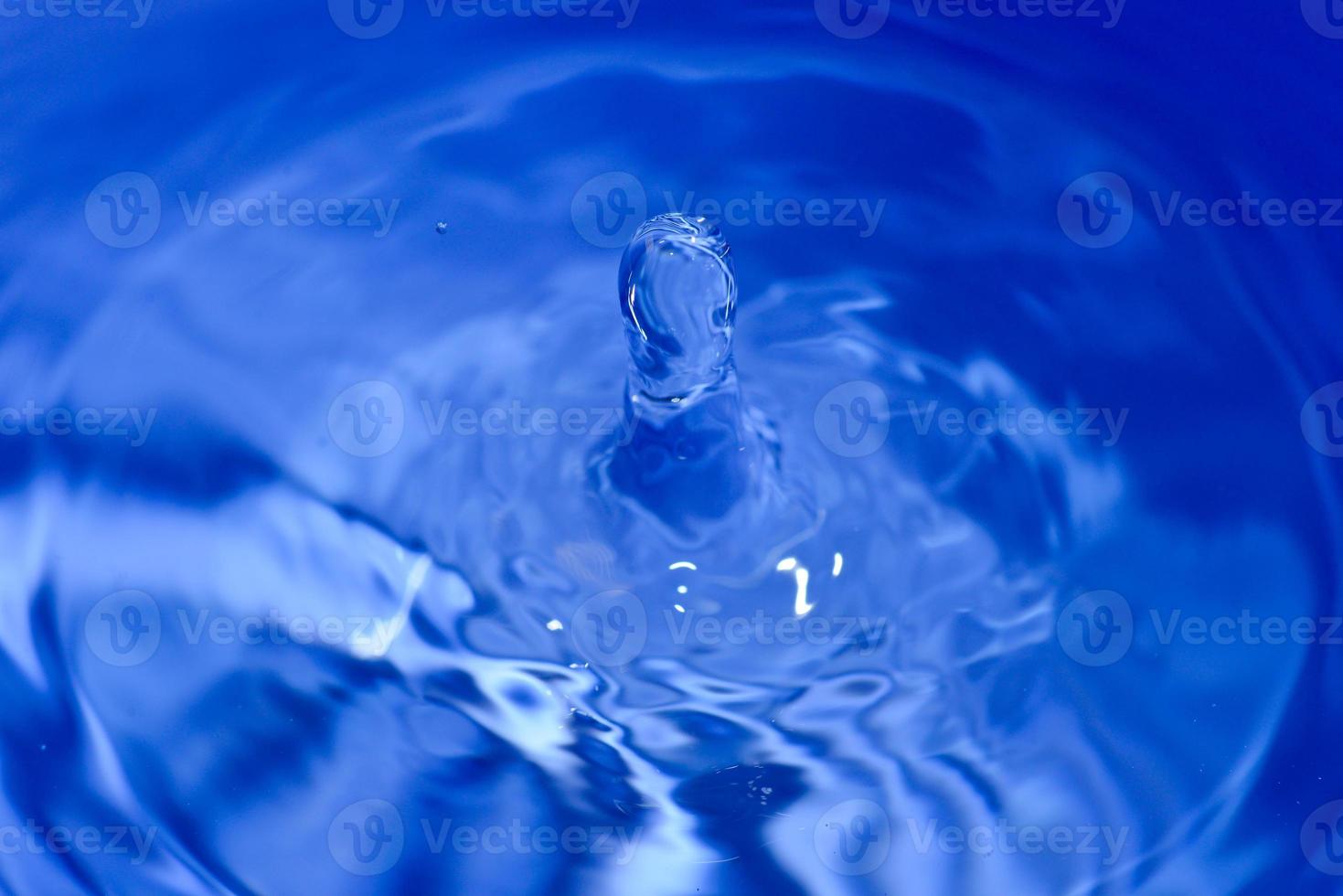 abstracte vormen van water. afbeelding voor een achtergrond gemaakt van water. foto