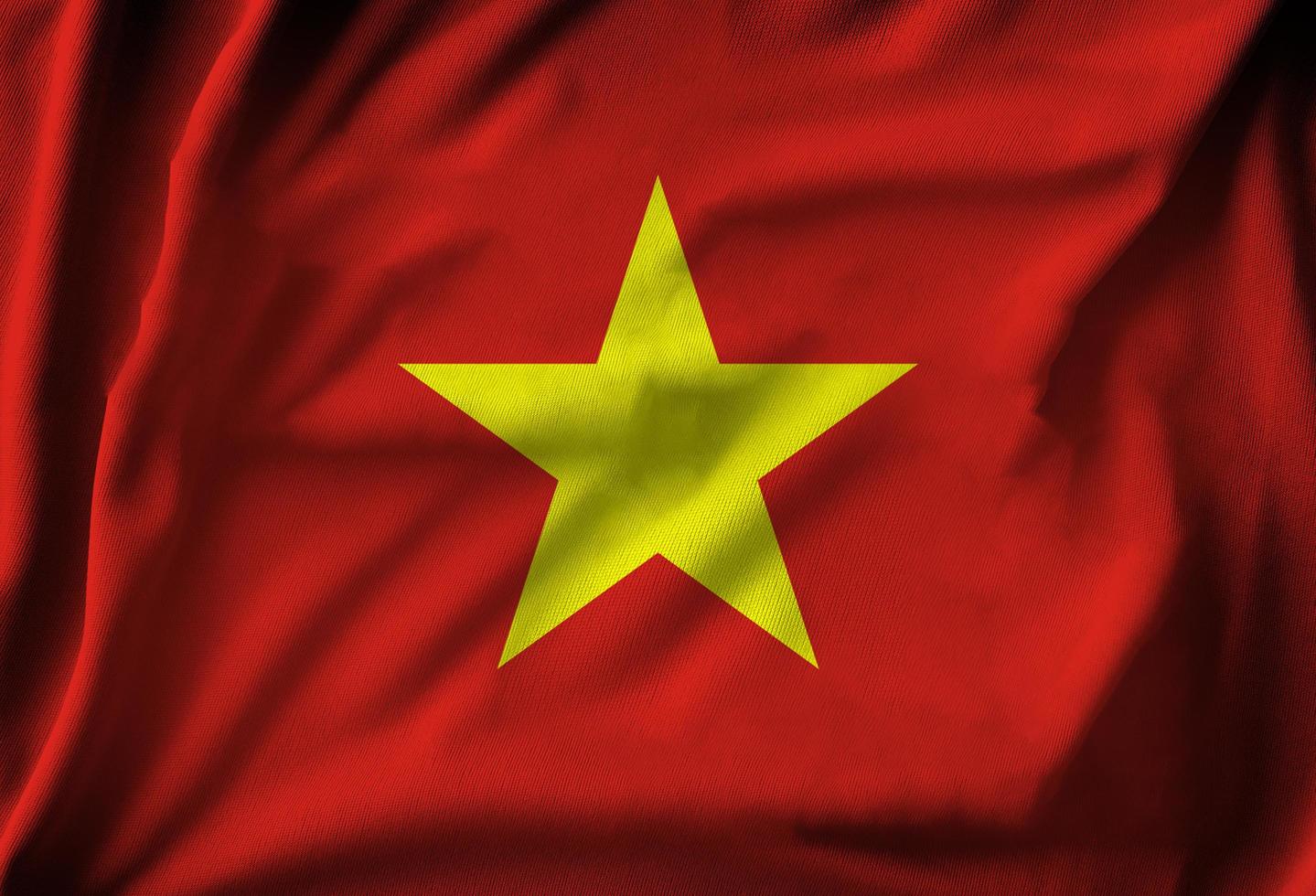 vlag van vietnam foto