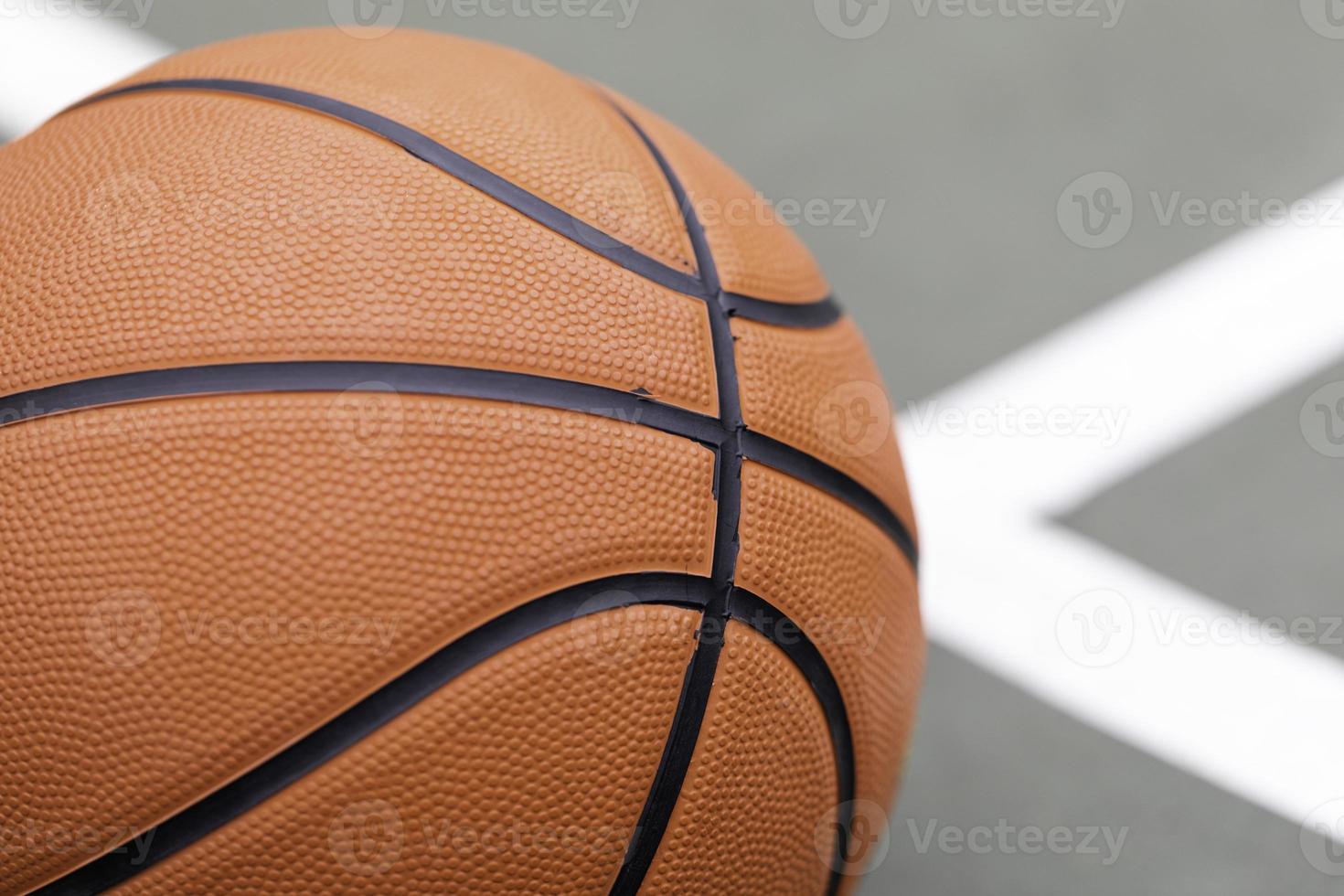 basketbal buitenbaan foto