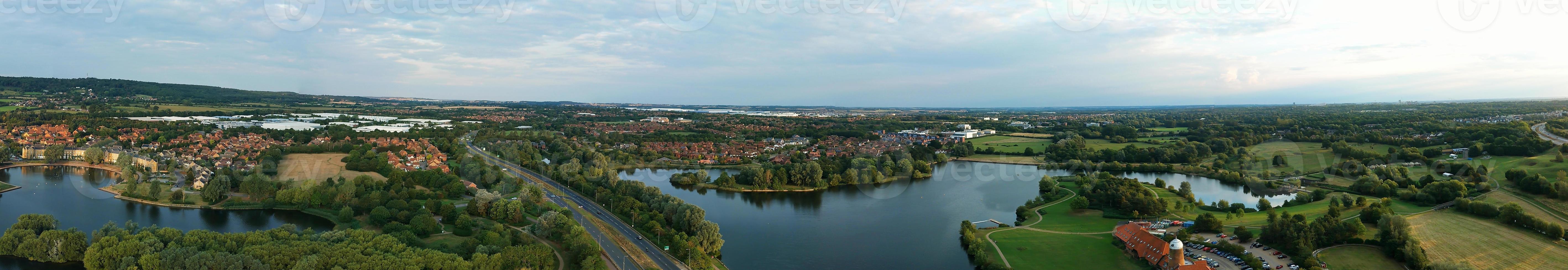 mooiste luchtfoto panoramische beelden en hoge hoekmening van engeland groot-brittannië, foto
