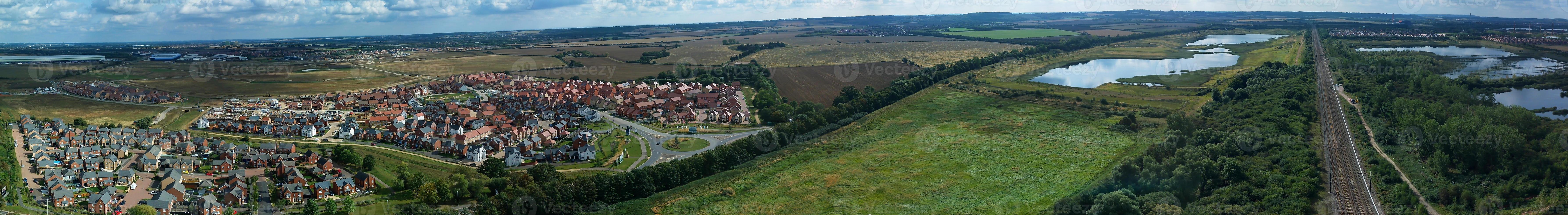 mooiste panoramische uitzicht en luchtfoto's van engeland groot-brittannië foto