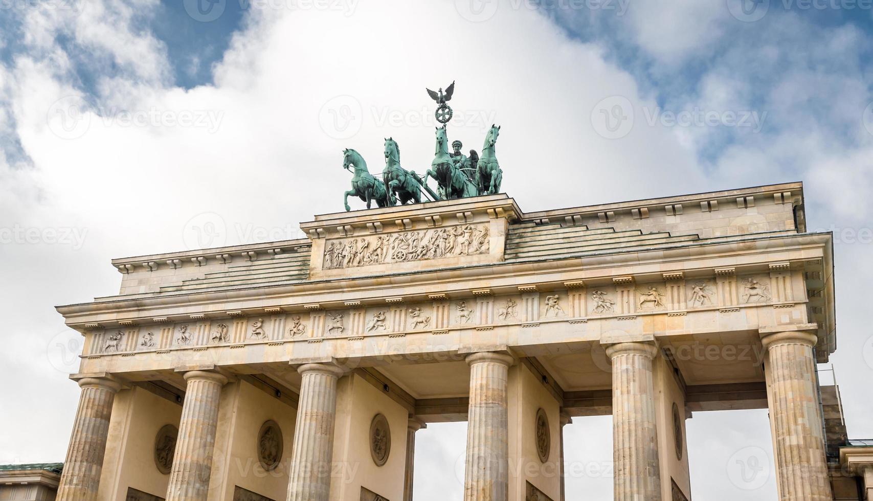 Brandenburger Tor in Berlijn, Duitsland foto