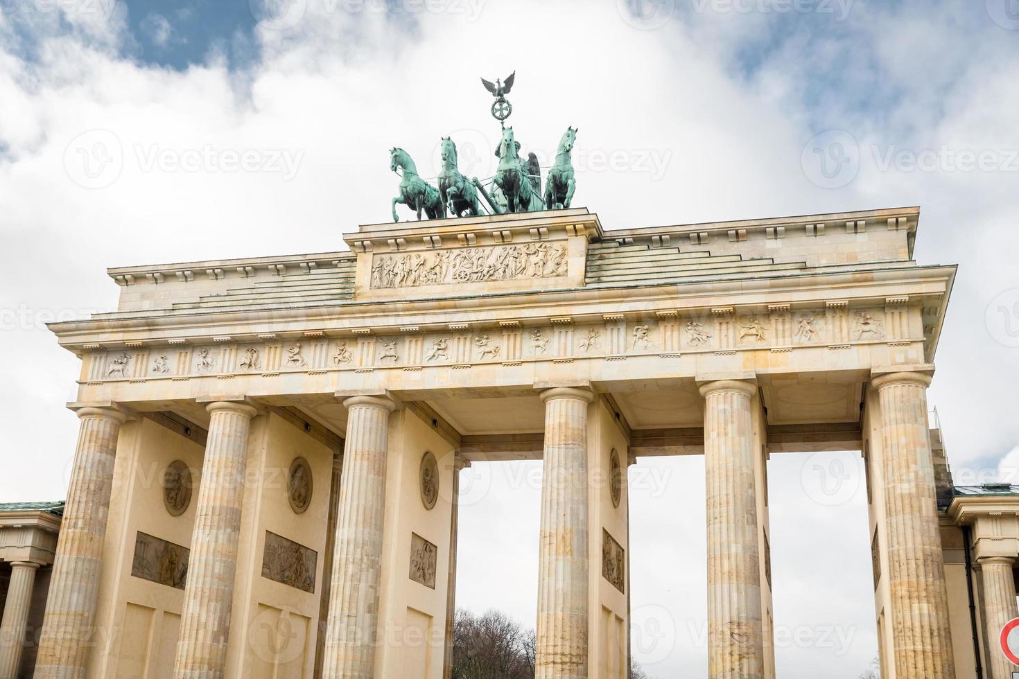 Brandenburger Tor in Berlijn, Duitsland foto