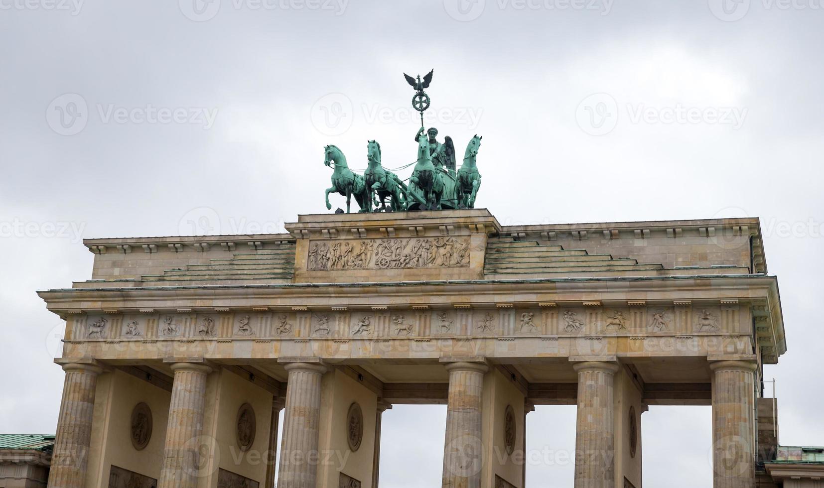 Brandenburger Tor in Berlijn, Duitsland foto