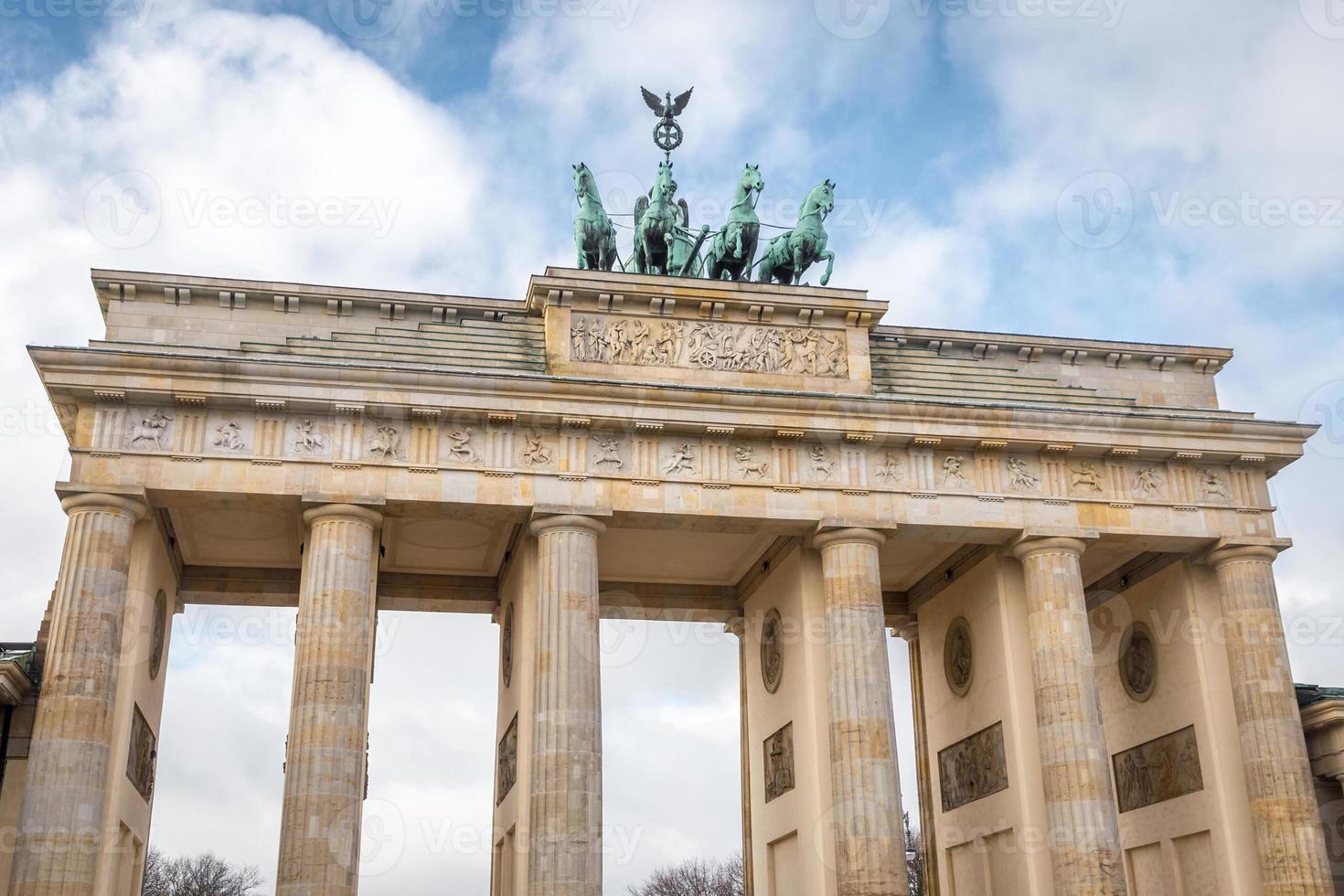 Brandenburger Tor in Berlijn, Duitsland foto