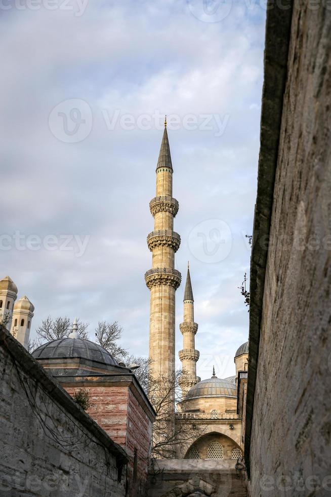 suleymaniye moskee in istanbul, turkije foto