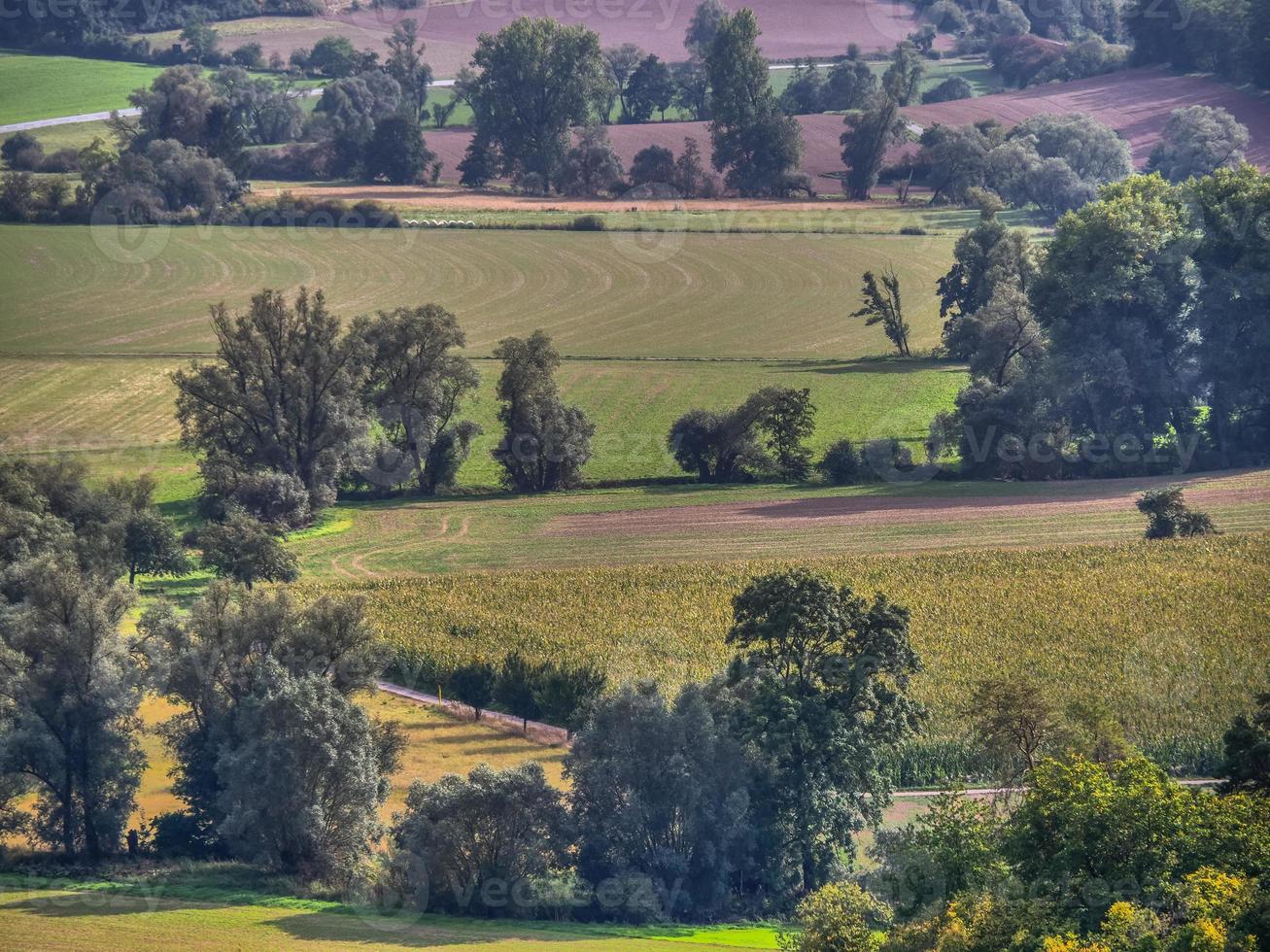 in de lage bergen van hessen foto