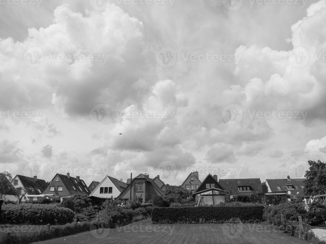 aan de rivier de schlei in schleswig holstein foto