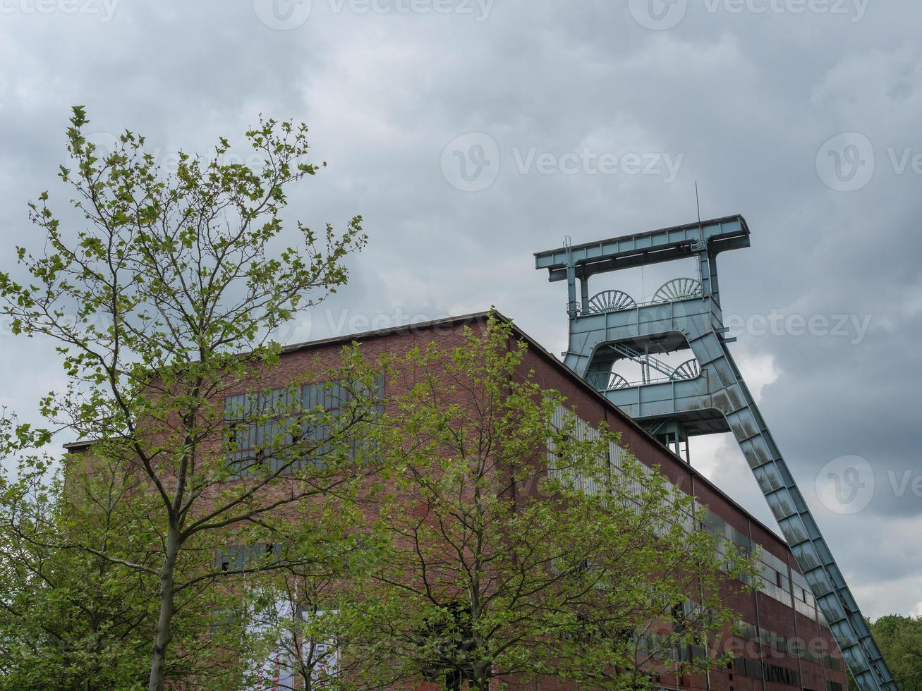 oude kolenmijn in het Duitse Ruhrgebied foto
