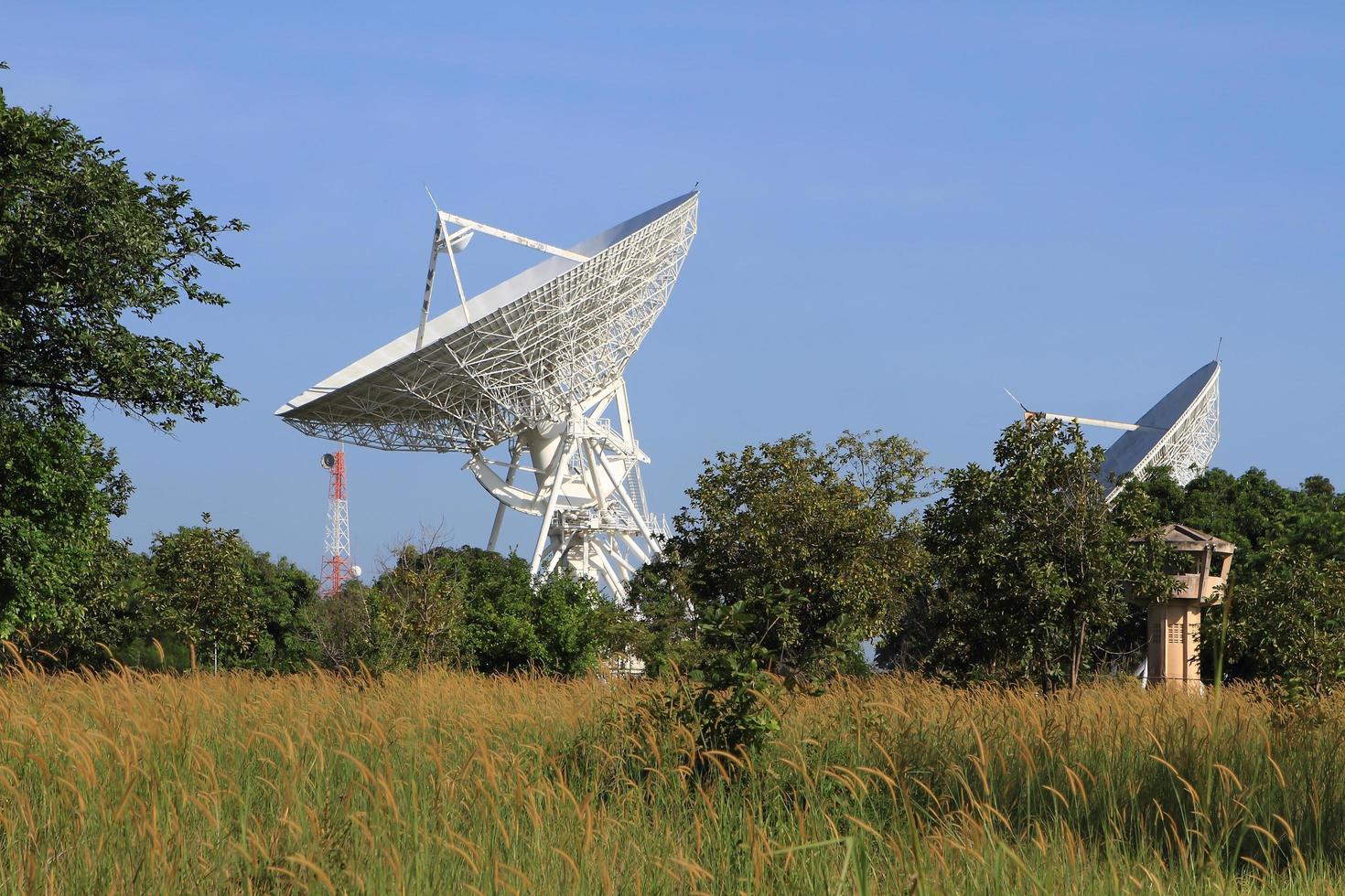 schotelantenne erg groot foto