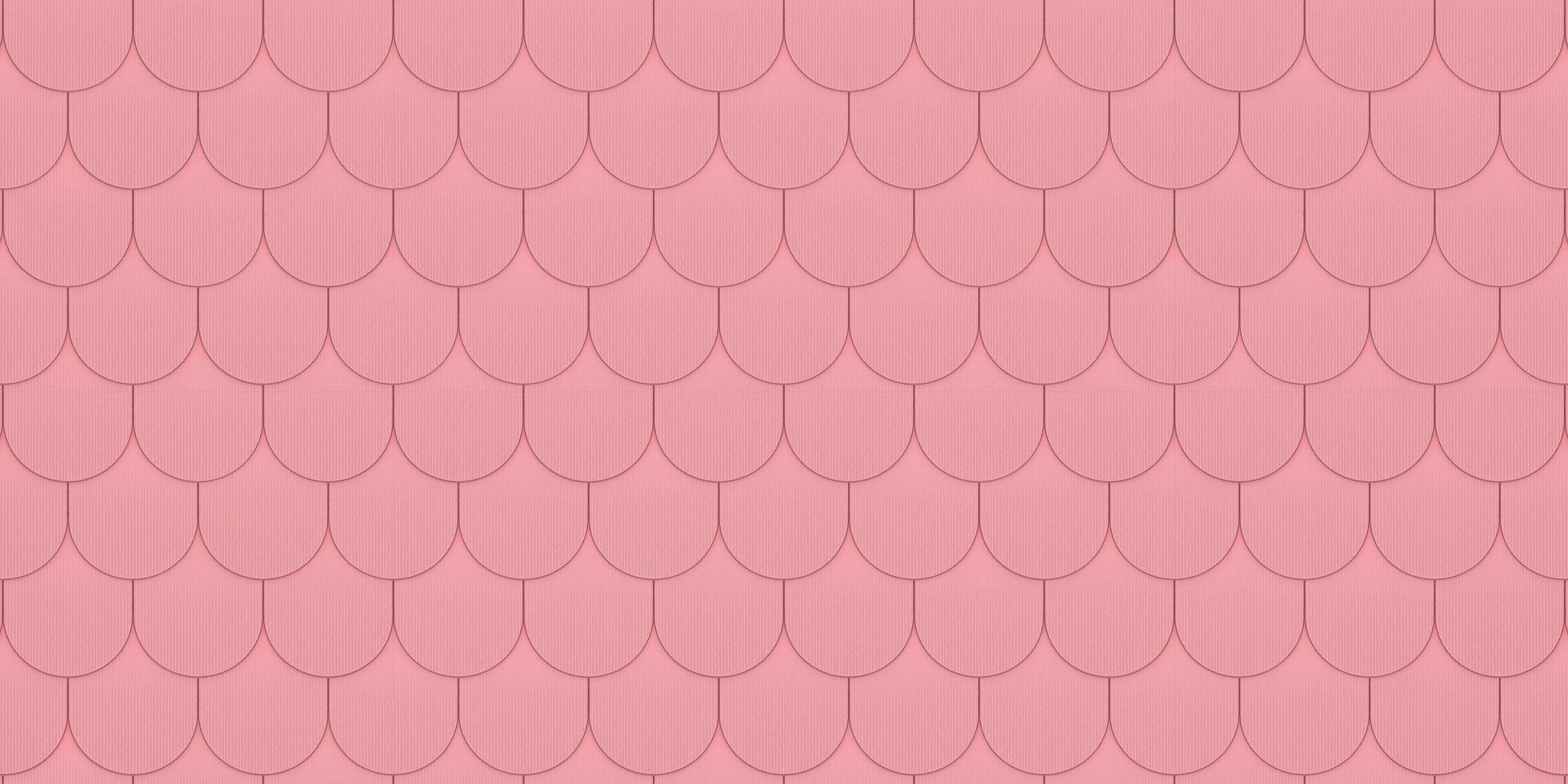 naadloze textuur van abstracte geometrische tegels in pastel licht roze beige kleuren met rechte lijn. modern abstract dakmuurpatroon. foto