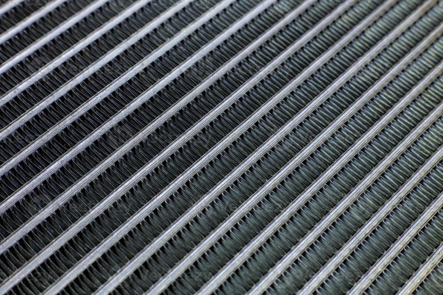 de airconditioning spoelen auto close-up textuur afbeelding. foto