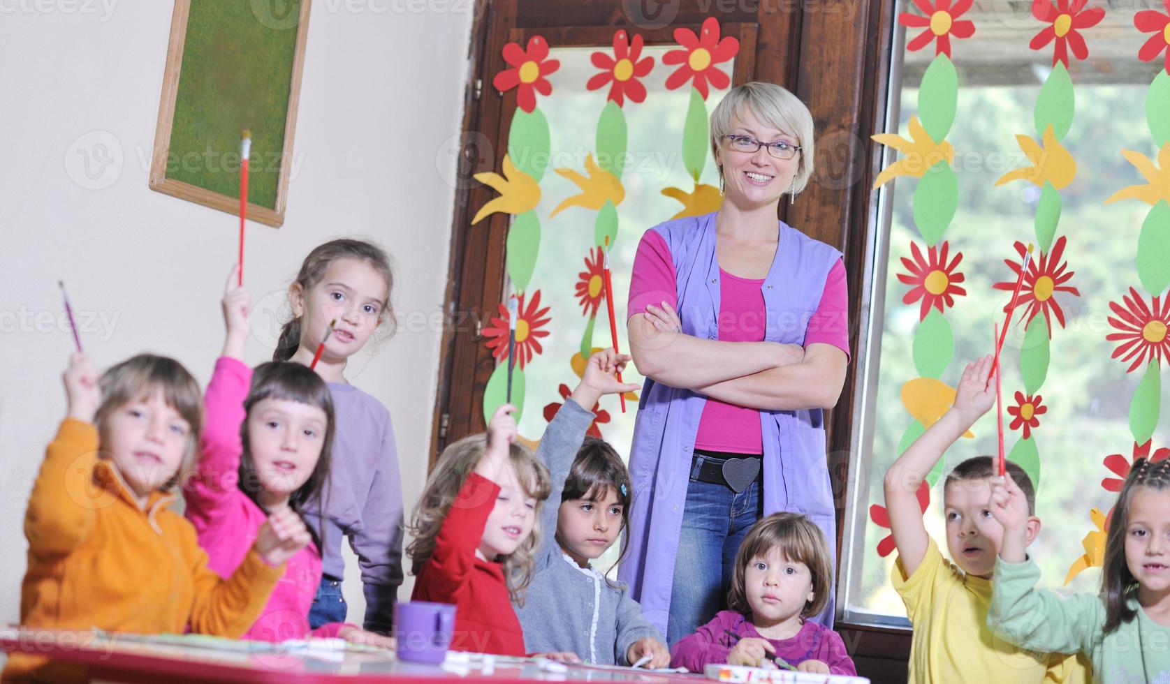 voorschoolse kinderen foto