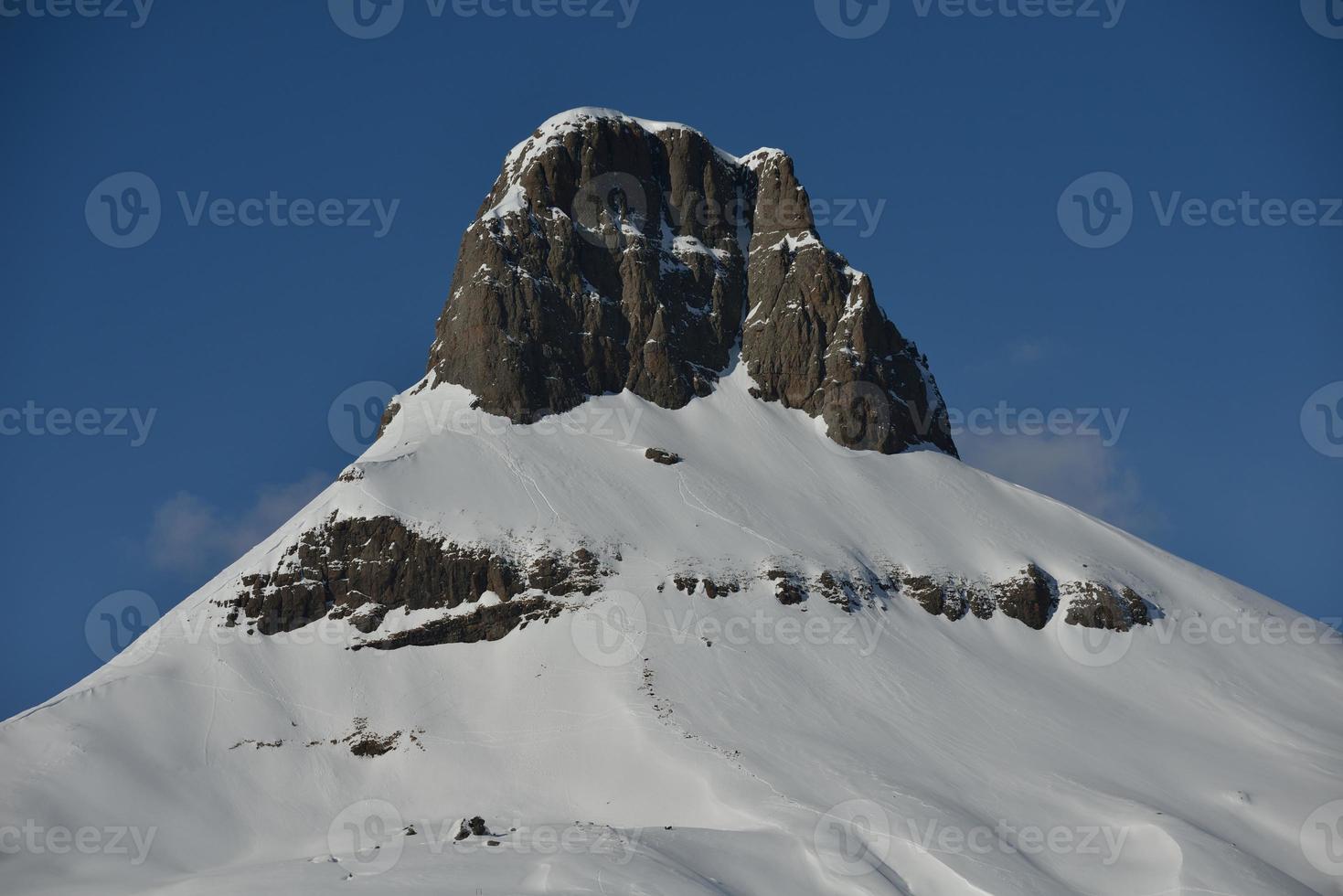 berg winter natuur foto